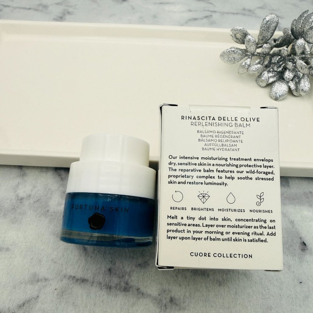 Furtuna Skin Skincare-Replenishing Balm Nourish Repair Care-Travel 18g-BOXED-NEW - Picture 9 of 14